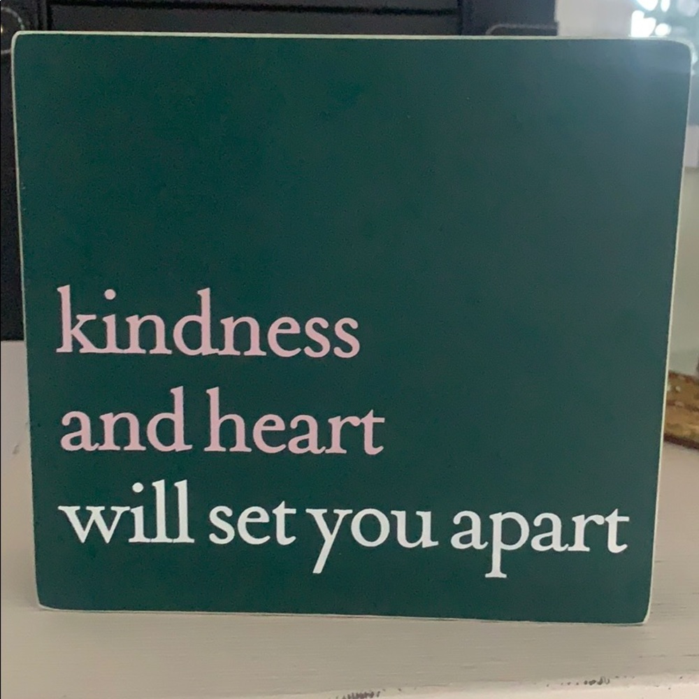 Inspirational sign